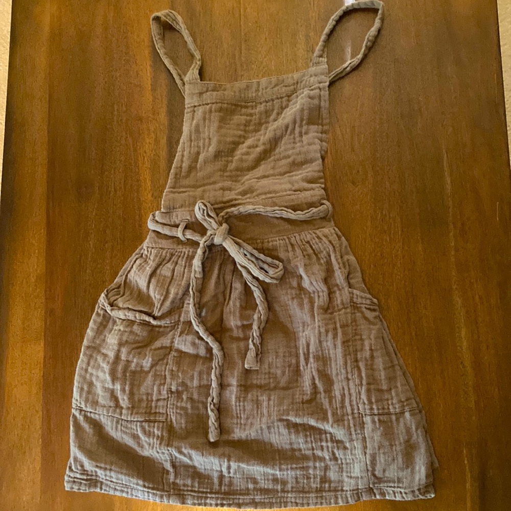 Very j gauze overall dress